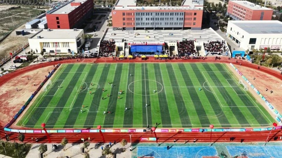 此次比赛落, 集在看台 此次比赛落, 集在看台